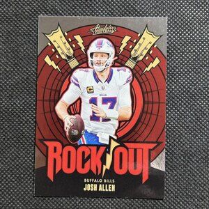 2024 Panini Absolute - Rock Out Josh Allen #RO-JAN - Buffalo Bills